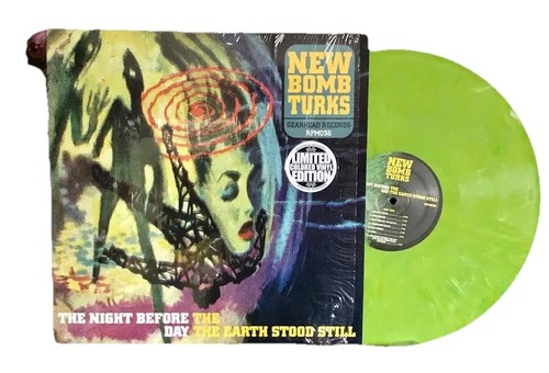 NEW BOMB TURKS Night Before 1st Press Record LP 2002 ORIG SEALED VINYL Gearhead - Picture 1 of 10