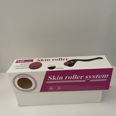 Skin Roller System 540 Needles Anti Aging Tighning Collagen Stimulation