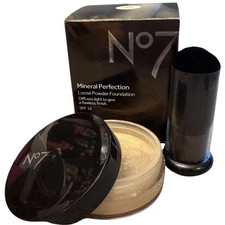 Boots No7 Mineral Perfection Loose Powder Foundation- NEW IVORY- 10g - Boxed New