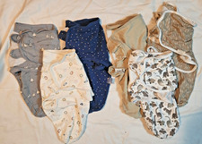 Lot Of 6 KeaBabies Insular Soothe Swaddle Wrap Sleeper Sack 0 To 3 Months