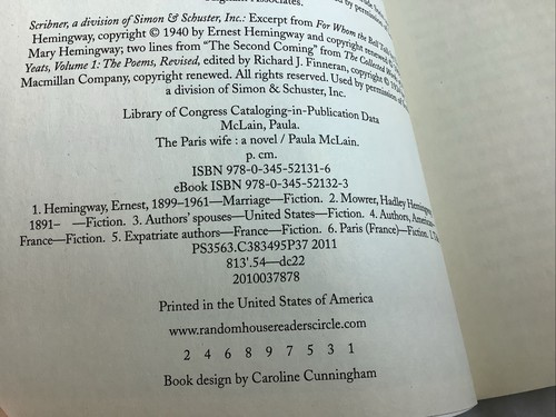 The Paris Wife: A Novel by Paula McLain (2012 Trade Paperback) - BRAND NEW!! - Imagen 3 de 6