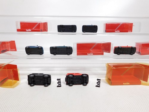 DP374-0.5# 7X Herpa H0 1:87 MB 032384 A-Class Off-Road Vehicle C220 CLK Mint Box - Picture 3 of 5