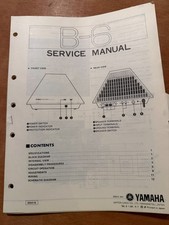 ORIGINAL Yamaha B-6 Stereo Power Amplifier Service Schematic