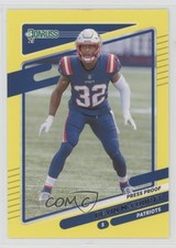 2021 Panini Donruss Press Proof Yellow Devin McCourty #51 05v0
