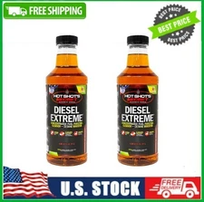 2 PACK Hot Shot's Secret Diesel Extreme Fuel Additive, 32 oz for Diesel engines.
