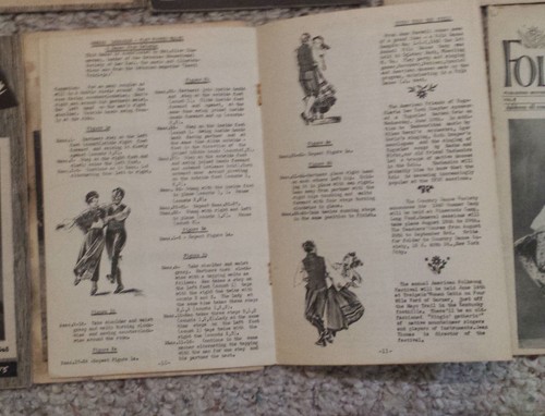 Vintage Magazines THE FOLK DANCERS 1940s 7 issues Flushing Long Island - Picture 2 of 3