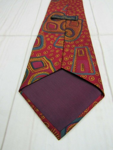 Corbata cuello seda borgoña The Cotswold Collection by JS BLANK - Imagen 5 de 6