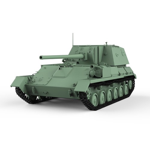 SSMODEL SS72613 V1.9 1/72 25mm Modelo Kit Soviético SU-85A 85mm D-5S Tanque Destructor - Imagen 2 de 5