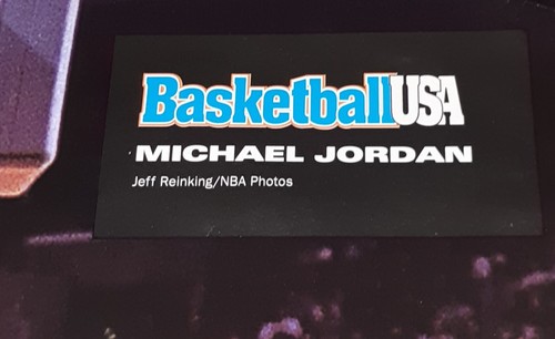 Michael Jordan/Kevin Garnett [Basketball USA - Vintage Front/Back Poster) - Picture 2 of 3