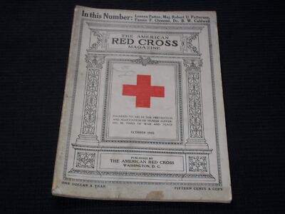 1915 OCTOBER THE RED CROSS MAGAZINE - RED CROSS DOG DAYS - L 13341
