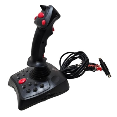 InterAct SV-244 Vintage Cyclone 3D PC JoyStick/FlightStick Simulator Retro 