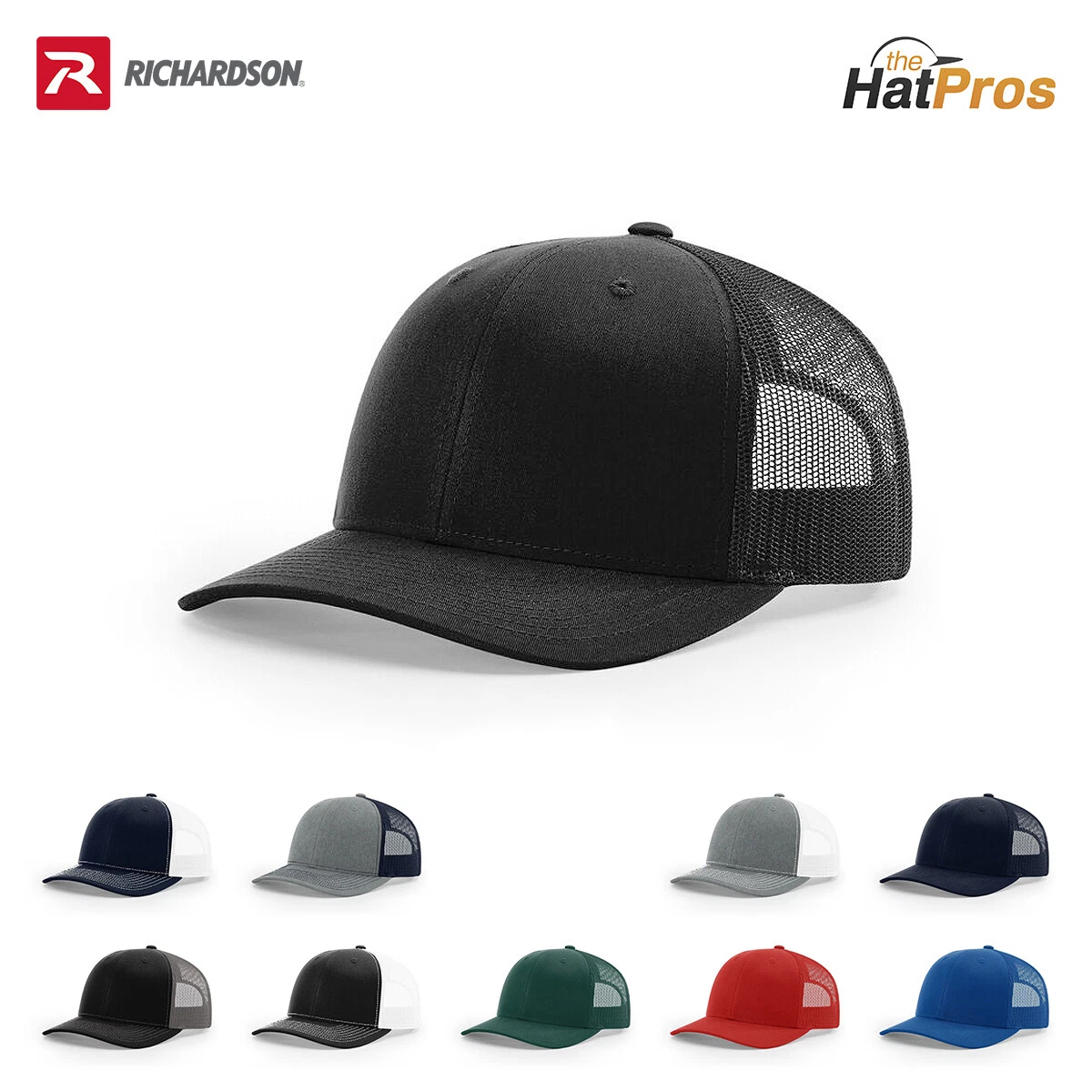 Richardson 112 - Snapback Trucker Cap XL Navy