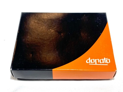 DONATO - Men's Leather Bifold Credit Card ID Holder Wallet - Genuine Leather NEW - Picture 10 of 10