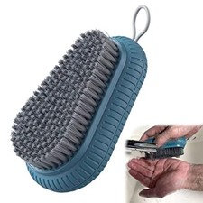 Heavy Duty Nail Brush Fingernail Scrub Brush, Durable Stiff Hand Wash Blue