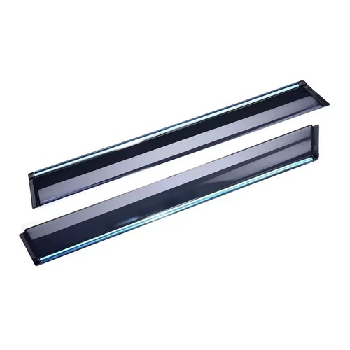 Car Door Visor Rain Guard with Chrome Liner Protected Weather Protection - 第 93/116 張圖片