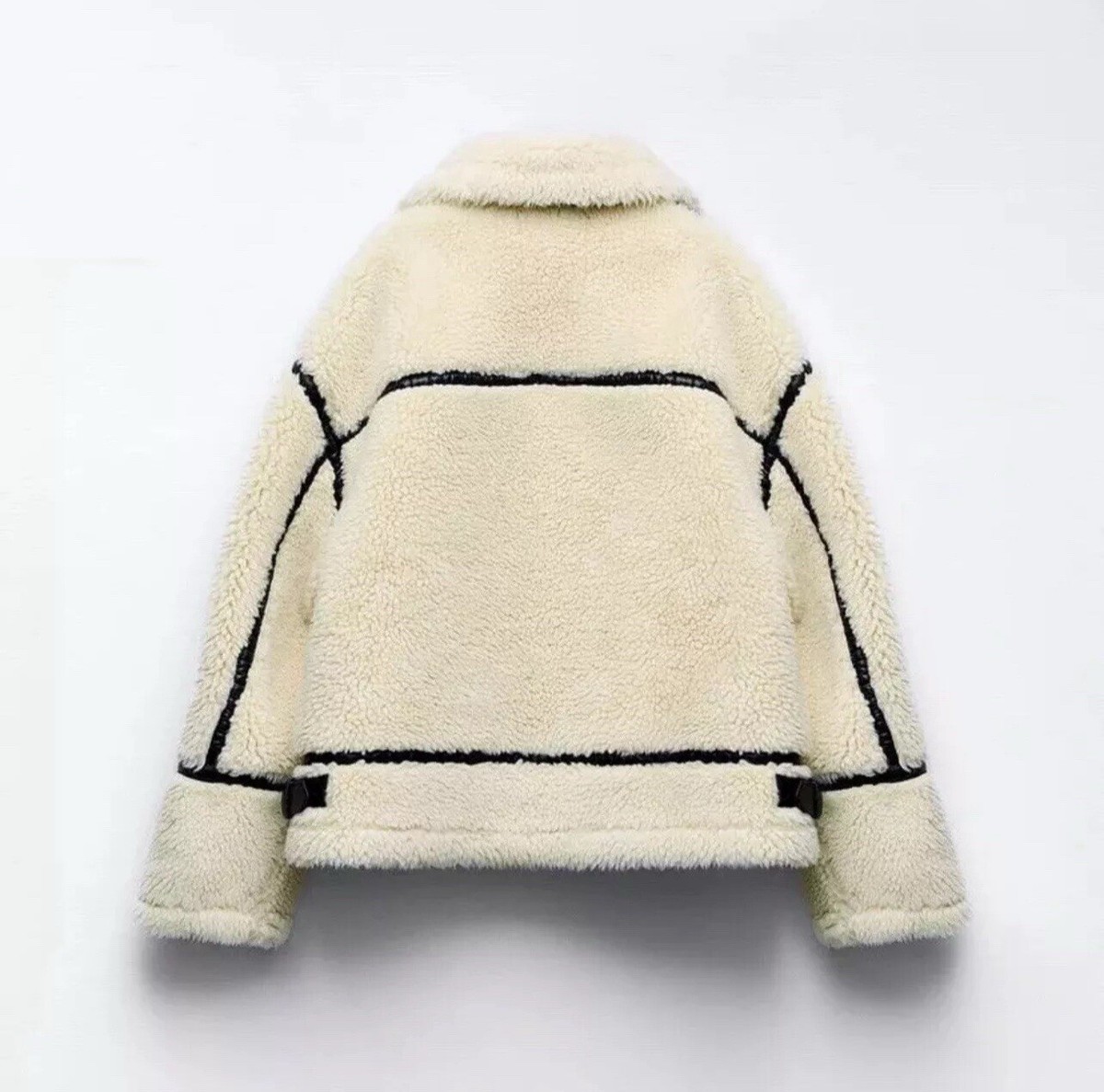【GRAILZ】BIKER FUR JACKET [BEIGE] Women's Biker Cafe Racer Leather Jacket In Beige - Arcane Fox