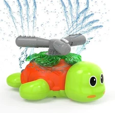 Kiztoys Water Sprinklers,Outdoor Toys Turtle Sprinkler of, Lawn Sprinkler Toy