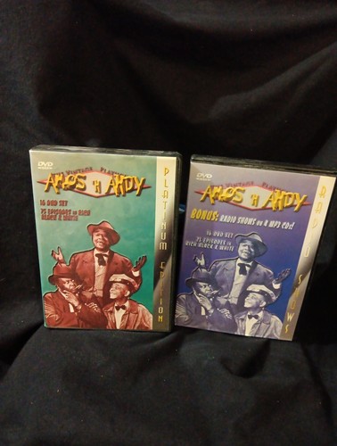 The Amos N Andy Show Platinum Edition DVD 8 Disc 1-8 + 4 Radio Show Disc Excelle