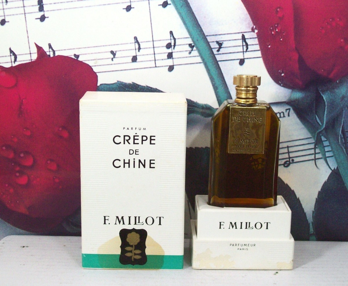 CRÊPE de CHINE 香水 E. M. Llot Crêpe de Chine F. Millot perfume - a fragrance for women 1925