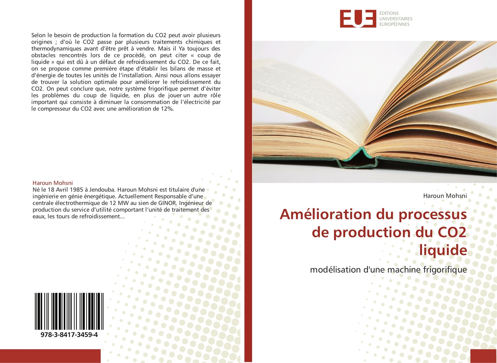 Thumbnail - Amélioration Du Processus De Production Du Co2 Liquide Haroun Mohsni