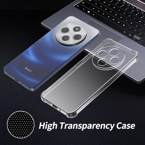 KAMERA SCHUTZ HÜLLE Cover TPU für Xiaomi REDMI 14C + GLASFOLIE - Bild 5 von 6