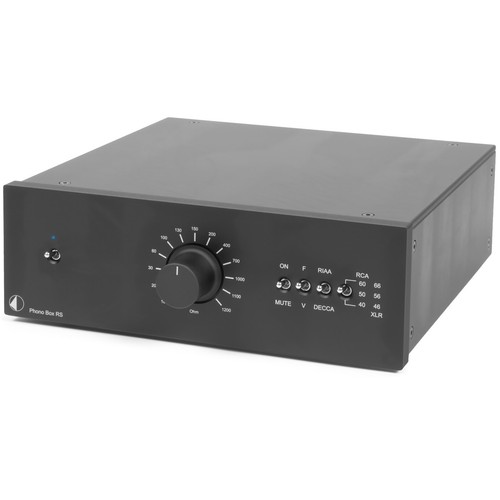 Pro-Ject Phono Box Rs - High-End Phono Preamplifier (MM / Mc) Black