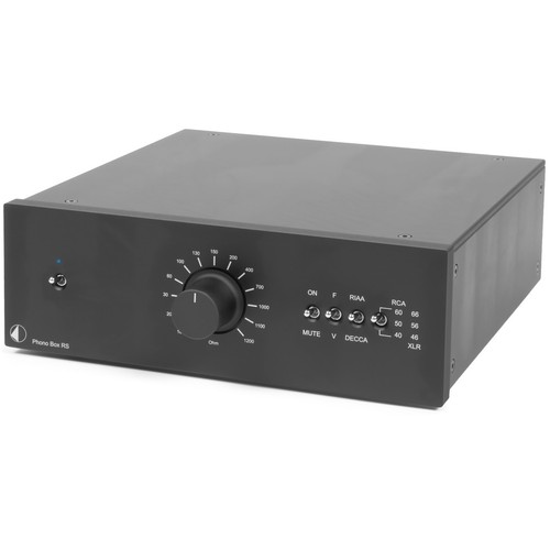 Pro-Ject Phono Box RS - Highend Phono Vorverstärker (MM / MC) Schwarz - Bild 1 von 2