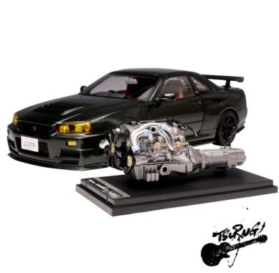 Motorhelix 1/18 Nissan Skyline GT-R R34 NISMO CRS Ver. Dark Motorhelix 1/18 Nissan Skyline GT-R R34 NISMO CRS Ver. Dark