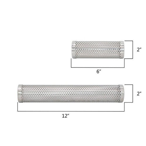 6''/12'' BBQ Grill Smoker Tube Barbecue Wood Pellet Cold Smoking Box Grilling - Picture 5 of 13