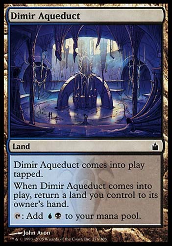 1x Dimir Aqueduct Ravnica MtG Magic Land Common 1 x1 Card Cards - Picture 1 of 1