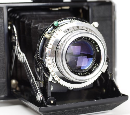 Rangefinder 6x6 Zeiss Ikon Super Ikonta 534/16 Lens Tessar 3.5/75mm No.D88822•• - Picture 3 of 11