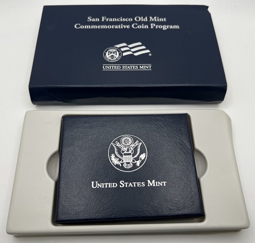 2006 San Francisco Old Mint $1 Commemorative Silver Coin w/Box & COA - Picture 7 of 10