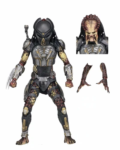 NECA Fugitive Predator 7" Ultimate Action Figure 1:12 AVP Aliens Predators 2018 - Picture 11 of 12