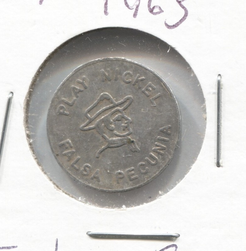 Play Nickel - Falsa Peccunia Medal - Lot # ECA016