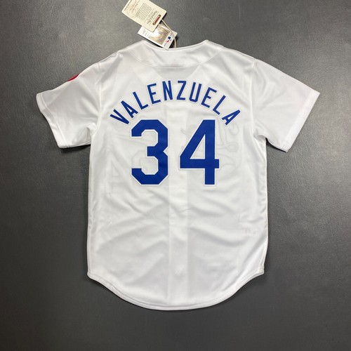 100% Authentic Fernando Valenzuela Mitchell & Ness 1981 Dodgers Jersey Size 36 S - Picture 6 of 7