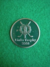 2008 Links Trophy The Old Course St. Andrews Golf Ball Marker Coin Fife Scotland