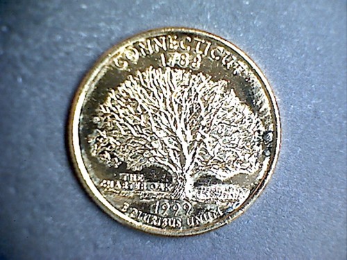 (2) Coins 1999P & D Connecticut State Quarters - Picture 3 of 4