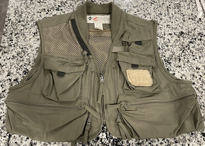 Vintage Green Columbia Vest 90's Vintage Clothing! Columbia