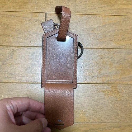 SMYTHSON Business Bag Briefcase Handbag w/ID Case Holder Leather in Beige mens!! - 第 9/10 張圖片