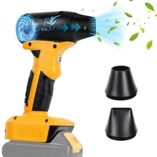 Cordless Leaf Blower Handheld Electric Jobsite Air Blower for Dewalt 20V Battery