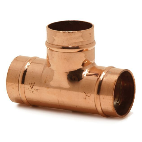 Pegler Yorkshire 8mm Equal Tee, Solder Ring Copper Fitting, YP24