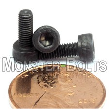 M3 Socket Head Cap Screws, 12.9 Alloy Steel w/ Black Oxide DIN 912, Coarse 0.50