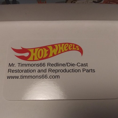 Hot Wheels Redline 4 Large/Medium Cap Repro Wheels - Bright Chrome - 第 3/3 張圖片