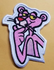 Pink Panther Patch Worldwide shipping approx 2.75x3.5"