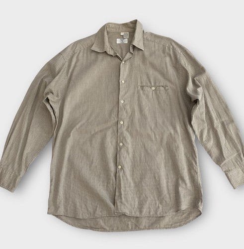 Valentino, Camicia elegante uomo Valentino Uomo vintage media 100% cotone lusso designer