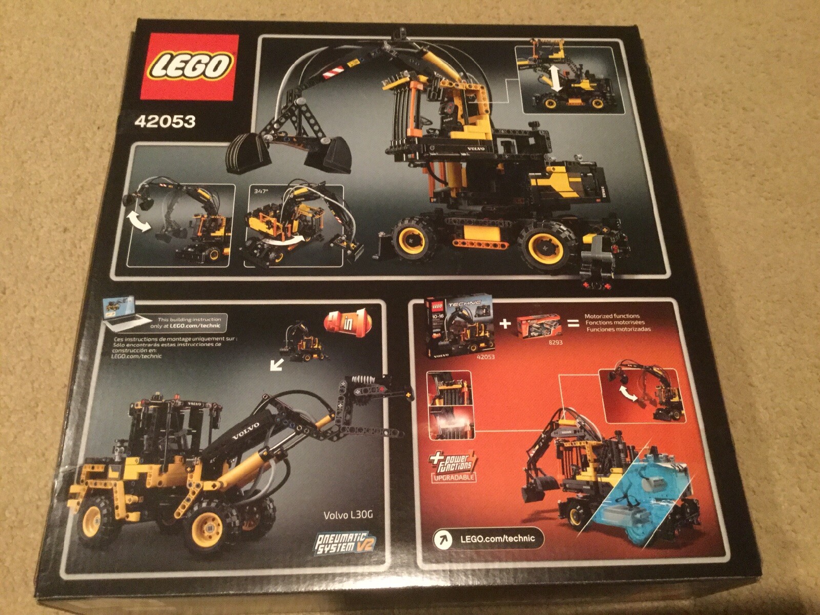 lego 42053 motorized