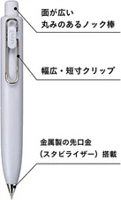 Uni-ball One P-series Gel Ink Ballpoint Pen 0.38mm/0.5mm 5 Type Select UMN-SP-38