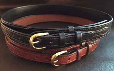#ad 1 1 2quot; AMISH HANDMADE WESTERN COWBOY TEXAS RANGER STYLE LEATHER BELT 1.5quot; USA $74.99
