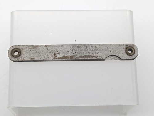 VINTAGE CAR AUTO GOODELL PRATT GREENFIELD MASS POCKET GAP GAUGE NO. 9 - Picture 4 of 7