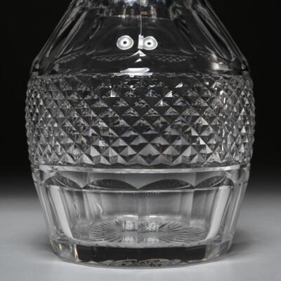 St Louis France Trianon Cut Faceted Crystal Cordial Wine Decanter